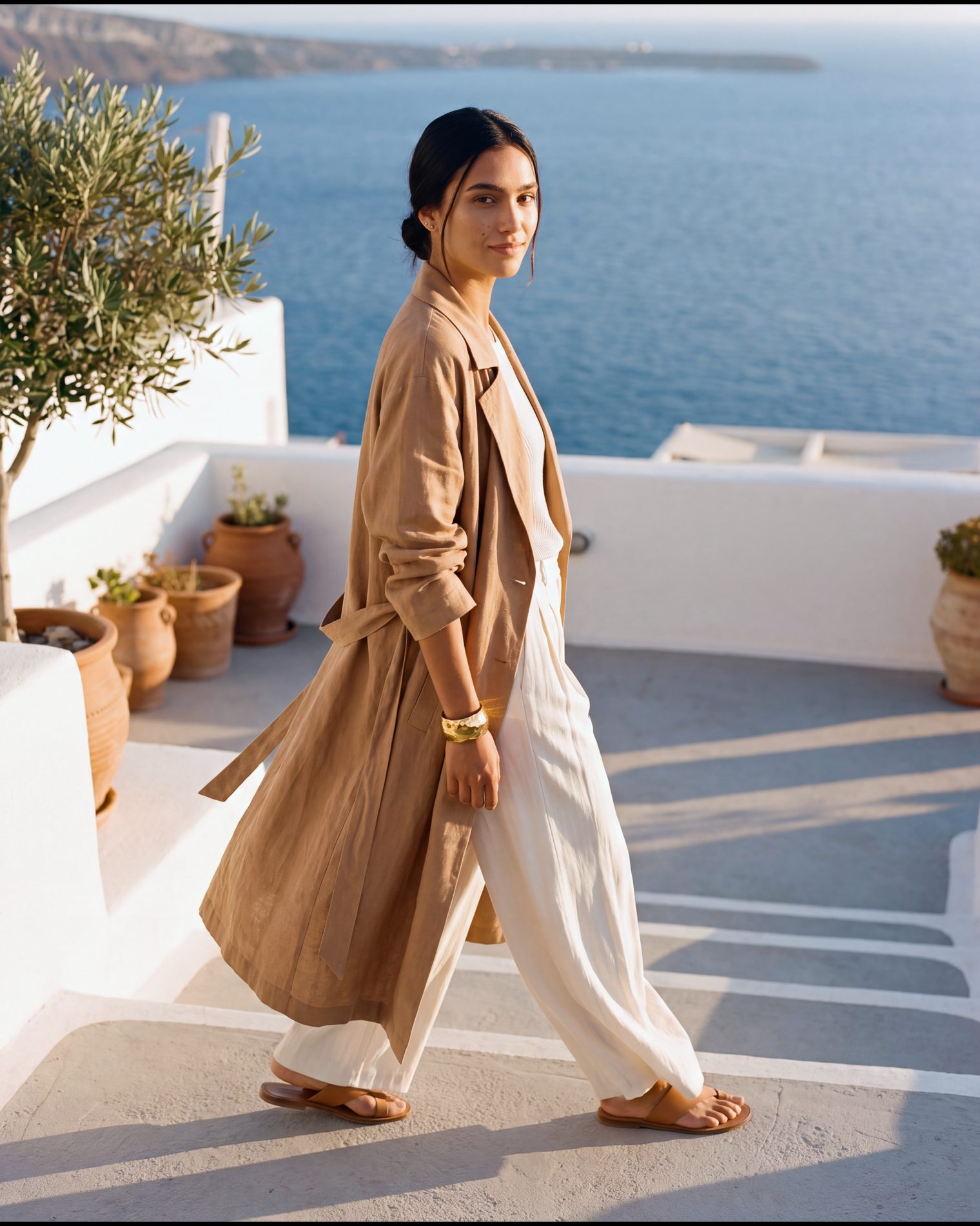 Mediterranean linen